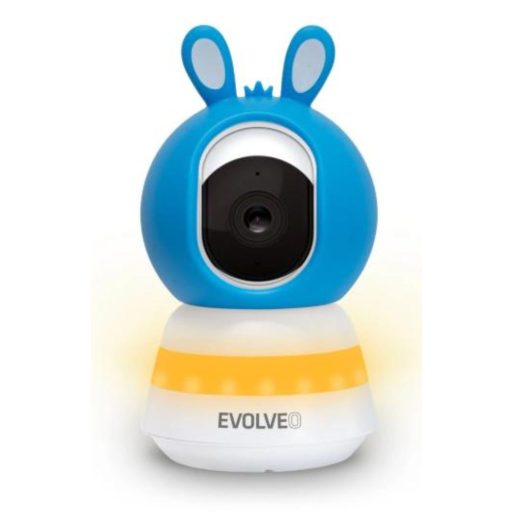 EVOLVEO Baby Monitor LUX- Intelligens 360 -os videós bébiőr kék színű (BMOCAM-LUX-B)