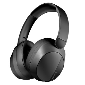   Logilink BT 6.0 Sound Wave headset, ANC, 3,5 mm-es AUX, 15 órás akkumulátor-üzemidő, fekete (BT0071)