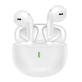   Logilink BT 5.3 TWS headset, 8 órás újratölthető akkumulátor, kihangosító, érintésvezérlés, fehér (BT0074W)