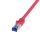 Logilink Patch kábel Ultraflex, Cat.6A, S/FTP, piros, 0,5 m (C6A024S)