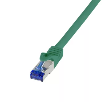  Logilink Patch kábel Ultraflex, Cat.6A, S/FTP, zöld, 0,5 m (C6A025S)