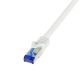 Logilink Patch kábel Ultraflex, Cat.6A, S/FTP, fehér, 1,5 m (C6A041S)