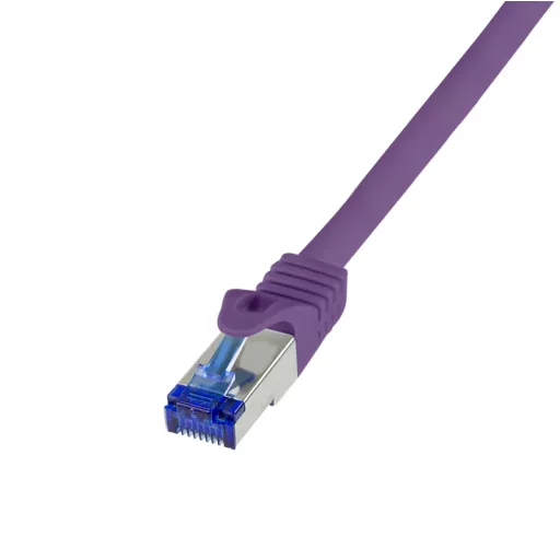Logilink Patch kábel Ultraflex, Cat.6A, S/FTP, lila, 1,5 m (C6A049S)