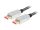 Lanberg Displayport M/M CABLE 20 PIN V1.4 8K 60HZ fekete kábel, 1m