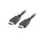 Lanberg HDMI M/M V2.0 fekete kábel, 7.5m