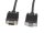 Lanberg  VGA - VGA Hosszabbító kábel 1.8m Fekete (CA-VGAC-10CC-0018-B)