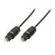 Logilink Audiokábel, Toslink/M - Toslink/M, PMMA vezeték, fekete, 0,5 m (CA1005)
