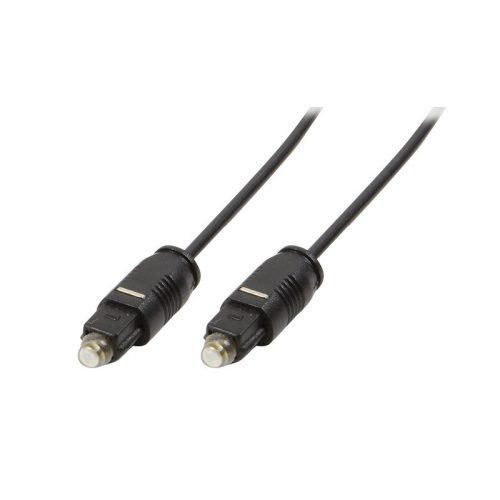 Logilink Audiokábel, Toslink/M - Toslink/M, PMMA vezeték, fekete, 2 m (CA1008)