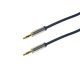 Logilink Audiokábel, 3,5 mm-es 3-Pin/M   3,5 mm-es 3-Pin/M, 1 m (CA10100)