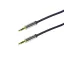 Logilink audió kábel 3.5 mm Sztereó M/M egyenes, 3 m, kék (CA10300)