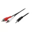 Logilink Audiokábel, 3,5 mm-es 3 tűs/M-2x RCA/M, 5 m (CA1043)