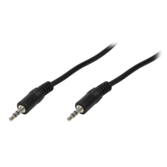   Logilink Audiokábel, 3,5 mm-es 3-Pin/M   3,5 mm-es 3-Pin/M, 1 m (CA1049)