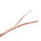 Logilink Hangszóró beépítő kábel, 2x 2,5 mm2, átlátszó, 10 m (CA1083)