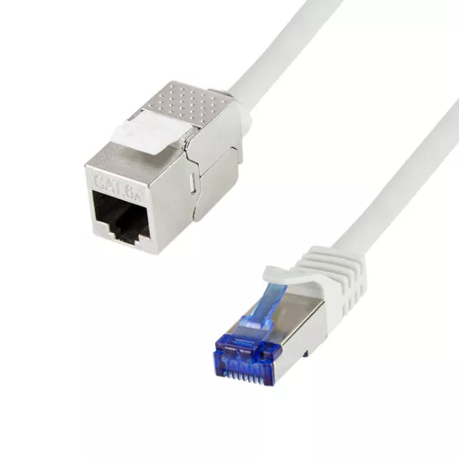 Logilink Konszolidációs patch kábel, Cat.6A, S/FTP, szürke, 1 m (CC5032S)