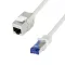Logilink Konszolidációs patch kábel, Cat.6A, S/FTP, szürke, 1 m (CC5032S)