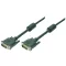 LogiLink DVI kábel, DVI-D/M - DVI-D/M, 1080p, 2x ferrit, 2 m (CD0001)