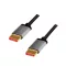 Logilink DisplayPort kábel, DP/M-DP/M, 8K/60 Hz, alu, 2 m (CDA0105)