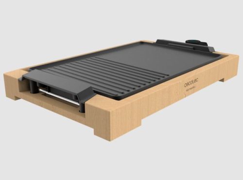 Cecotec Tasty&Grill 2000 Bamboo Black elektromos grillrács 2000 W 3058