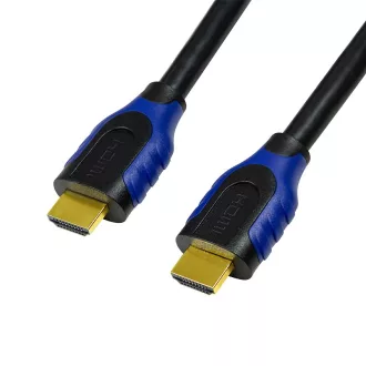   Logilink HDMI-kábel, A/M-A/M, 4K/60 Hz, fekete/kék, 7,5 m (CH0065)