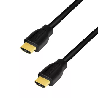   Logilink HDMI-kábel, A/M-A/M, 4K/60 Hz, CCS, fekete, 3 m (CH0102)