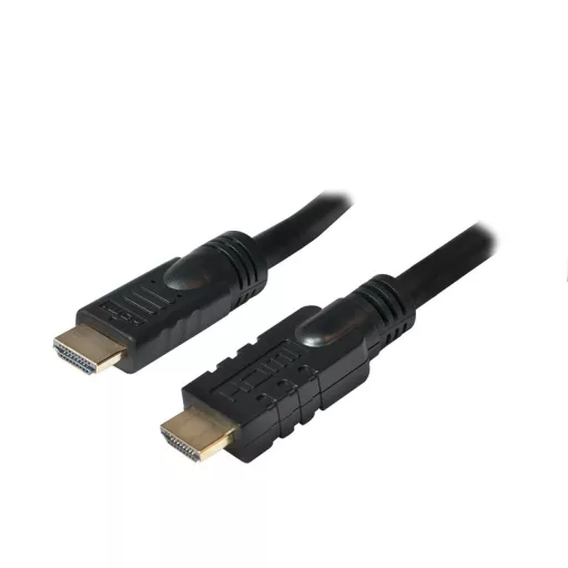 Logilink HDMI kábel, A/M - A/M, 4K/24 Hz, erősítő, 10 m (CHA0010)