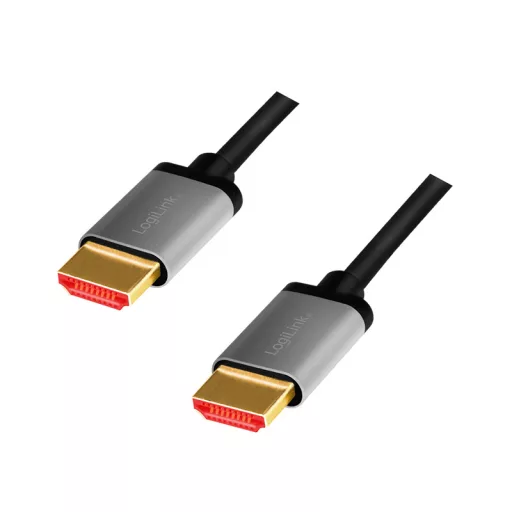 Logilink HDMI kábel, A/M - A/M, 8K/60 Hz, alu, 3 m (CHA0106)