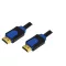 LogiLink HDMI nagy sebességű kábel, 2x HDMI apa, fekete, 2m (CHB1102)