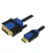 Logilink HDMI-kábel, A/M-DVI/M, 1080p, kétirányú, 5 m (CHB3105)