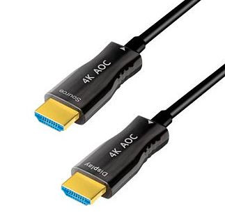 Logilink HDMI-kábel, A/M-A/M, 4K/60 Hz, AOC, 30 m