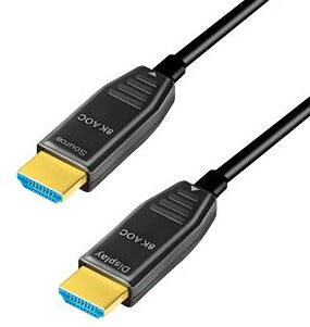 Logilink HDMI-kábel, A/M-A/M, 8K/60 Hz, AOC, 10 m