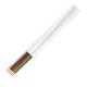 Logilink Telefon kábel, lapos, 6 eres, CCA, 6x 0,12 mm, fehér, 100 m (CM06W)