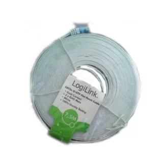   LogiLink Patch kábel SlimLine, lapos, Cat.5e, U/UTP, 7,5 m (CP0138)
