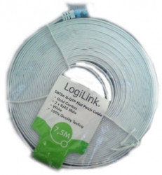 LogiLink Patch kábel SlimLine, lapos, Cat.5e, U/UTP, 7,5 m (CP0138)