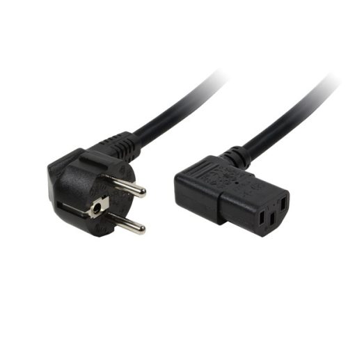 LogiLink tápkábel Schuko apa - IEC-C13 anya (CP103)