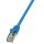 LogiLink Patch kábel Econline, Cat.5e, F/UTP, kék, 3 m (CP1066S)