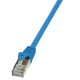 LogiLink Patch kábel Econline, Cat.5e, F/UTP, kék, 3 m (CP1066S)