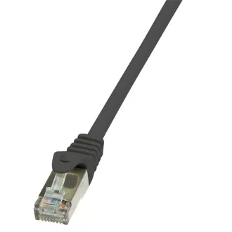   LogiLink Patch kábel Econline, Cat.5e, F/UTP, fekete, 7,5 m (CP1083S)