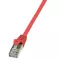 LogiLink Patch kábel Econline, Cat.5e, F/UTP, piros, 7,5 m (CP1084S)