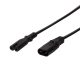 Logilink Tápkábel hosszabbító, IEC C7 - IEC C8, 2 m (CP129)