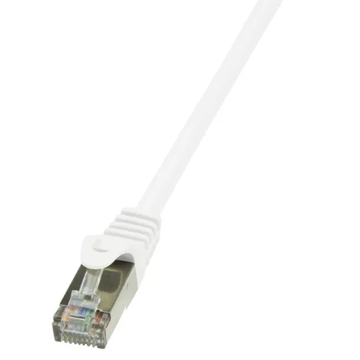 LogiLink Patch kábel Econline, Cat.6, F/UTP, fehér, 0,5 m (CP2021S)