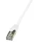 LogiLink Patch kábel Econline, Cat.6, F/UTP, fehér, 0,5 m (CP2021S)