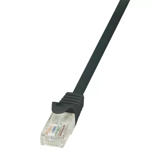 LogiLink Patch kábel Econline, Cat.6, U/UTP, fekete, 7,5 m (CP2083U)