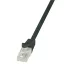 LogiLink Patch kábel Econline, Cat.6, U/UTP, fekete, 7,5 m (CP2083U)