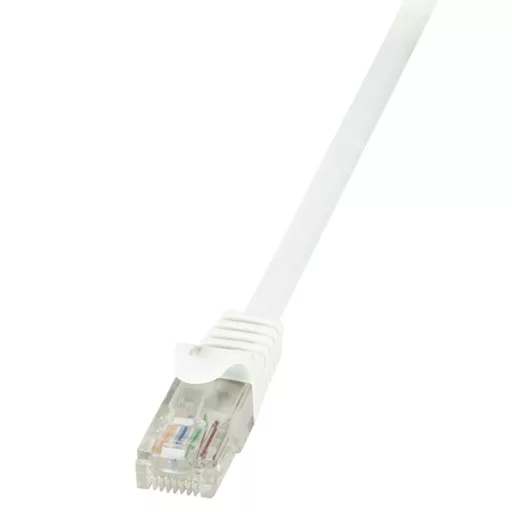 LogiLink Patch kábel Econline, Cat.6, U/UTP, fehér, 10 m (CP2091U)