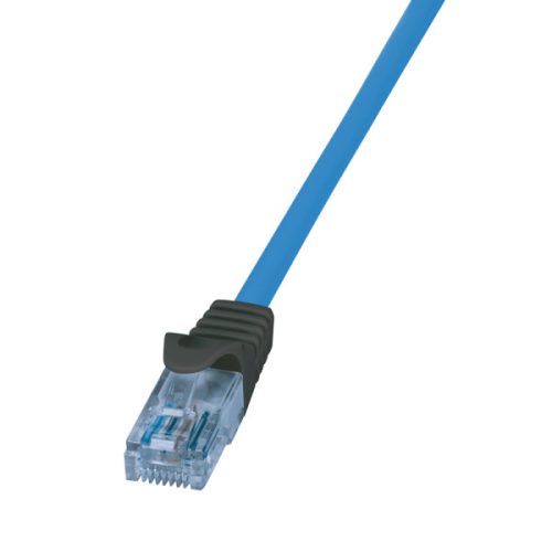 Logilink Prémium patch kábel, Cat.6A, U/UTP, 10G/PoE/HDBT, kék, 5 m (CPP005)