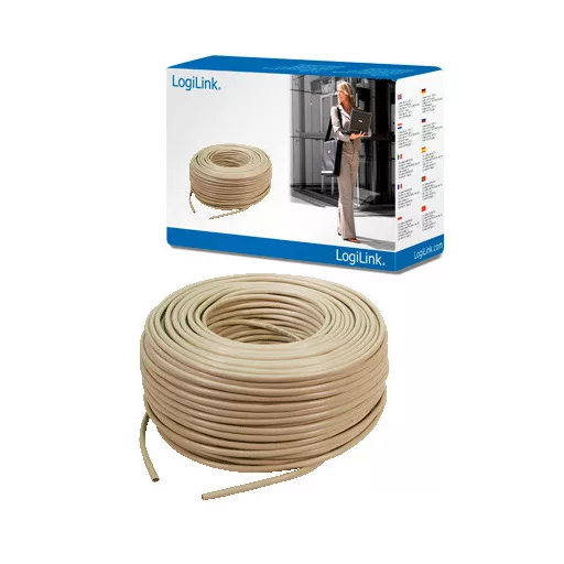 LogiLink CAT 6 kábel, U/UTP, 305 méter (CPV0034)