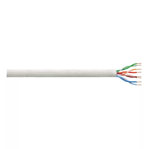 Logilink Telepítőkábel PrimeLine, Cat.6, U/UTP, szürke, 100 m (CQ2100U)