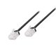 Logilink Cat.6A Slim High-Flex patch kábel fekete 1,50 m