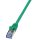 LogiLink Patch kábel PrimeLine, Cat.6A, S/FTP, zöld, 1,5 m (CQ3045S)