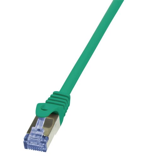 LogiLink Patch kábel PrimeLine, Cat.6A, S/FTP, zöld, 1,5 m (CQ3045S)